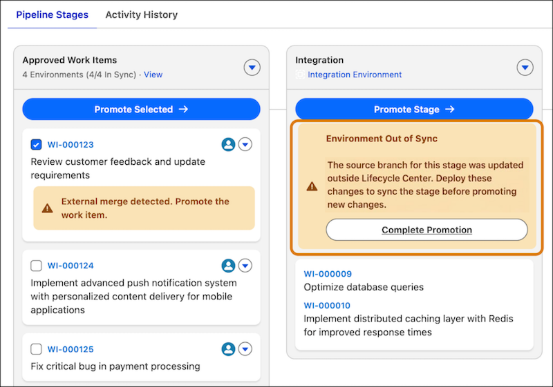 Pipeline visualization for external merge.