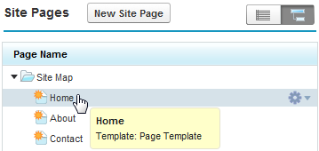 Information popup on the Overview tab.