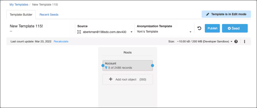 Edit Nodes template
