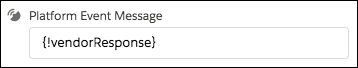 Übergeben der Ereignisdaten an eine Datensatzvariable vom Typ "Lieferantenantwort".