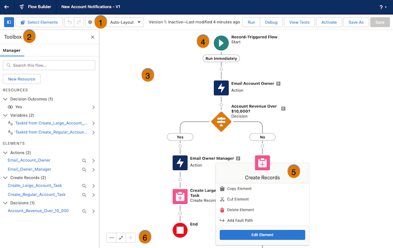 Flow Builder UI
