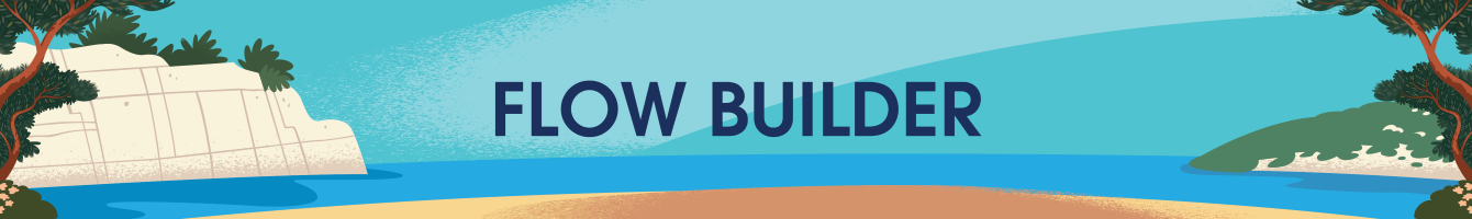 Salesforce banner showing Flow Builder