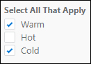 A checkbox group with two preselected choices