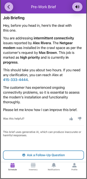 Interactive Pre-Work Brief