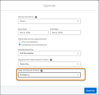 Optimize window