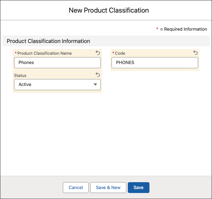 Une nouvelle classification des produits