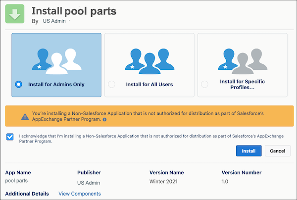 Installere administrert pakke-anbefaling