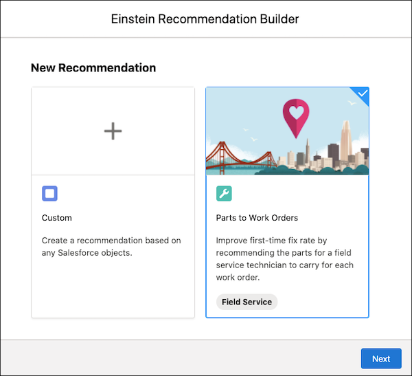 New Recommendation