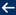 Content header back arrow icon