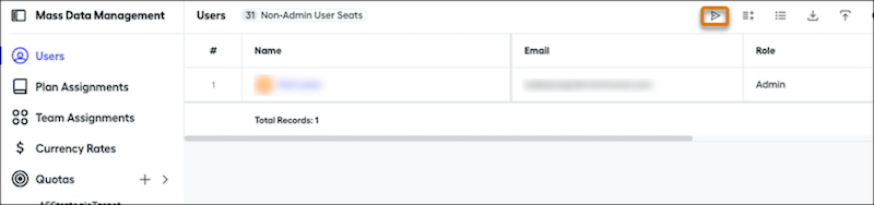Invite administradores a Spiff.
