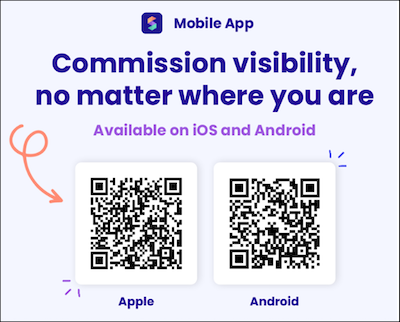 QR-kode for installering av Spiff-mobilappen