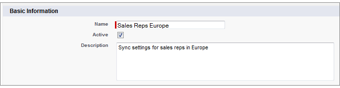 Basic information about Your Exchange Configuration