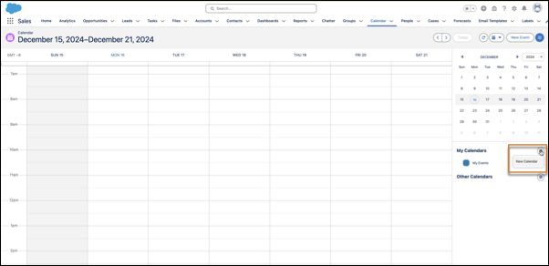 Besturing voor het maken van een agenda
