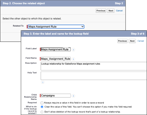 Create auto assign lookup