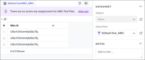 Create Management by Objective Rules