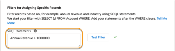 - Maps Settings Autoassign Plan Soql Filter