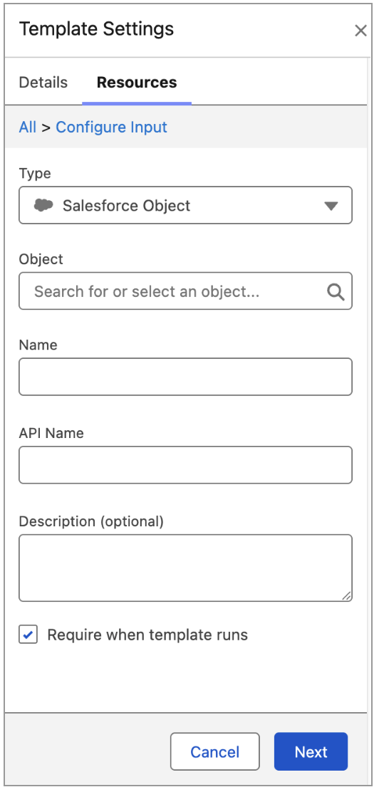 Prompt Builder setup new configuration object.