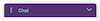 Intestazione chat con colori personalizzati
