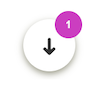 Badge di notifica con colore personalizzato.