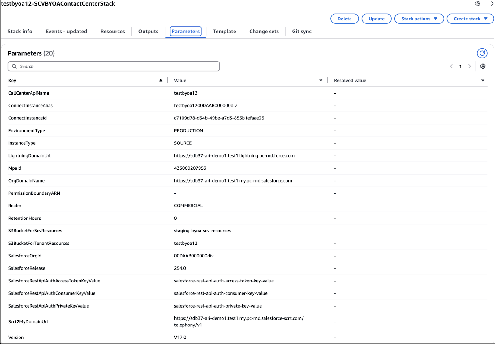 Стек контактного центра BYOA