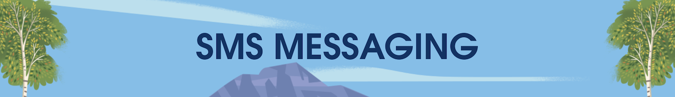 SMS-banner