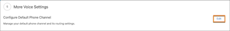 Configure Default Phone Channel option