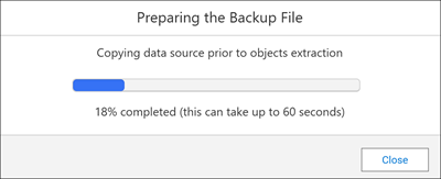 Backup File Preperation