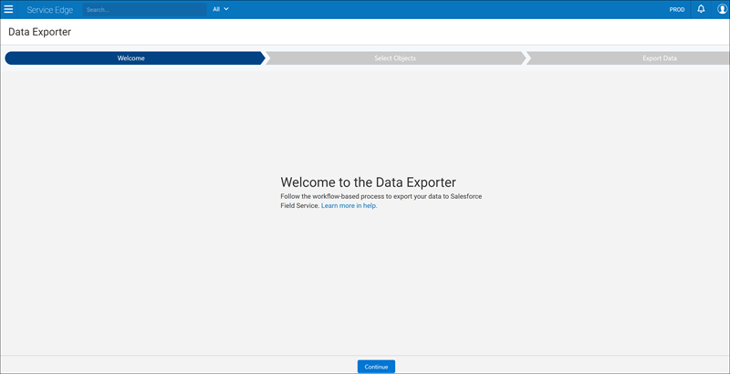 Welcome Page