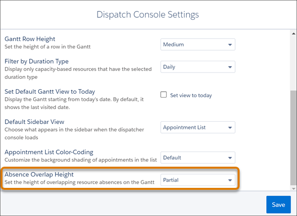Absence Overlap Height