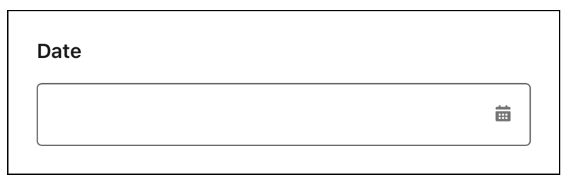 Data Capture Date Component
