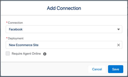 Aggiunta di una connessione per il bot