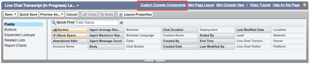 Custom lookup components for the page layout
