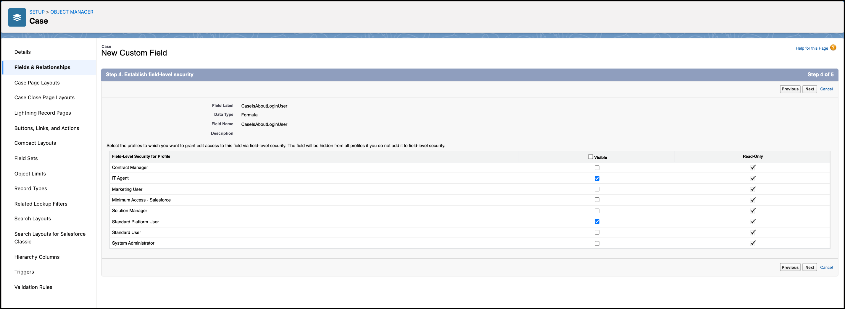 case_feed_secuirty_establish