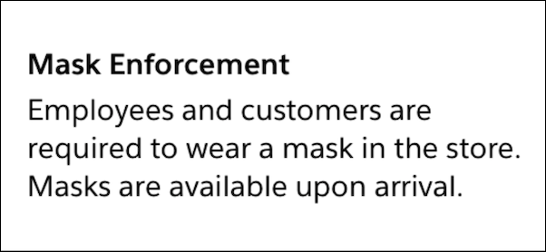 Fictional trust measure title and description