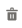 the trash can icon
