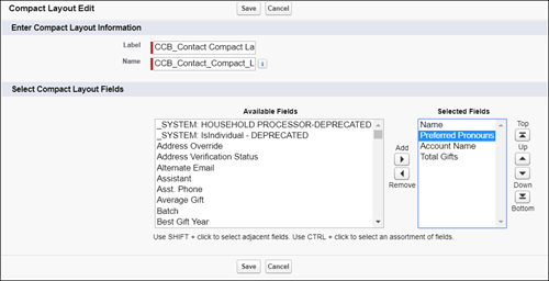 Adding a custom field to a Compact Layout