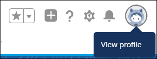 The View Profile icon