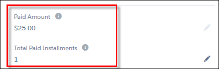 Confirm recalculation of donation