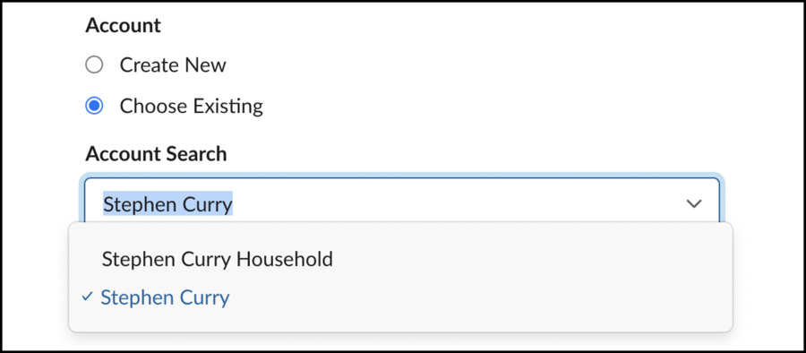 Convert lead account