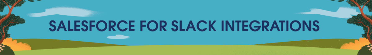 Salesforce for Slack page banner