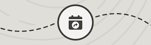 Icon representing a work calendar