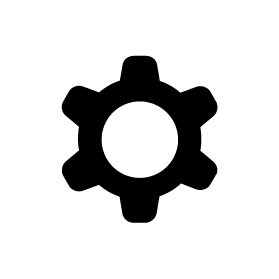 Icon of a setup gear