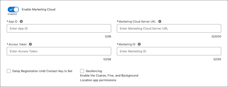 Marketing Cloud for Android