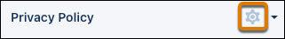 Page Properties icon