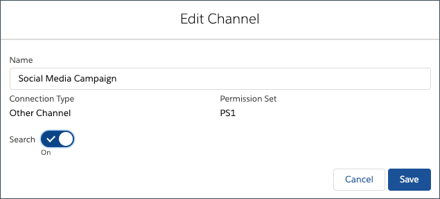 Enable Search