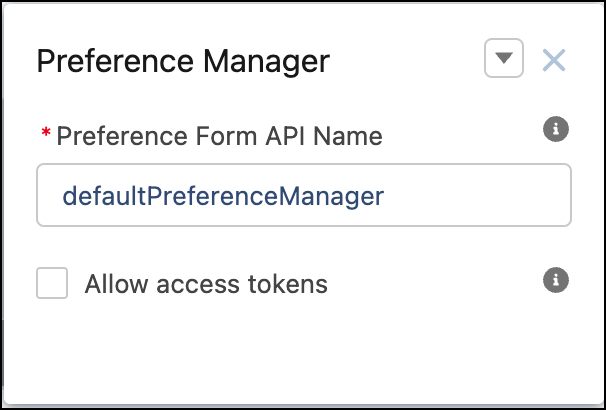 Image shows the checkbox to allow access tokens