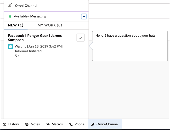 Omni-Channel 公用程式 (含 Facebook Messenger 要求)