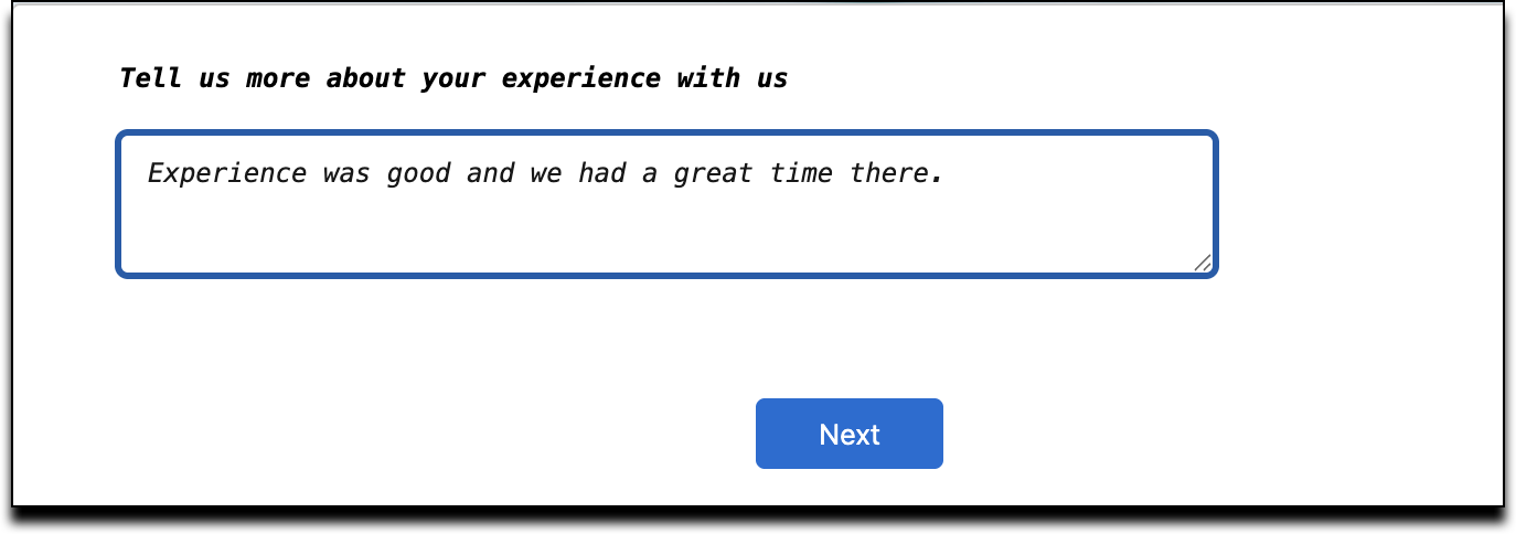 Change the font style of questions and answers.