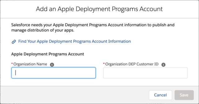 adicionar conta da Apple