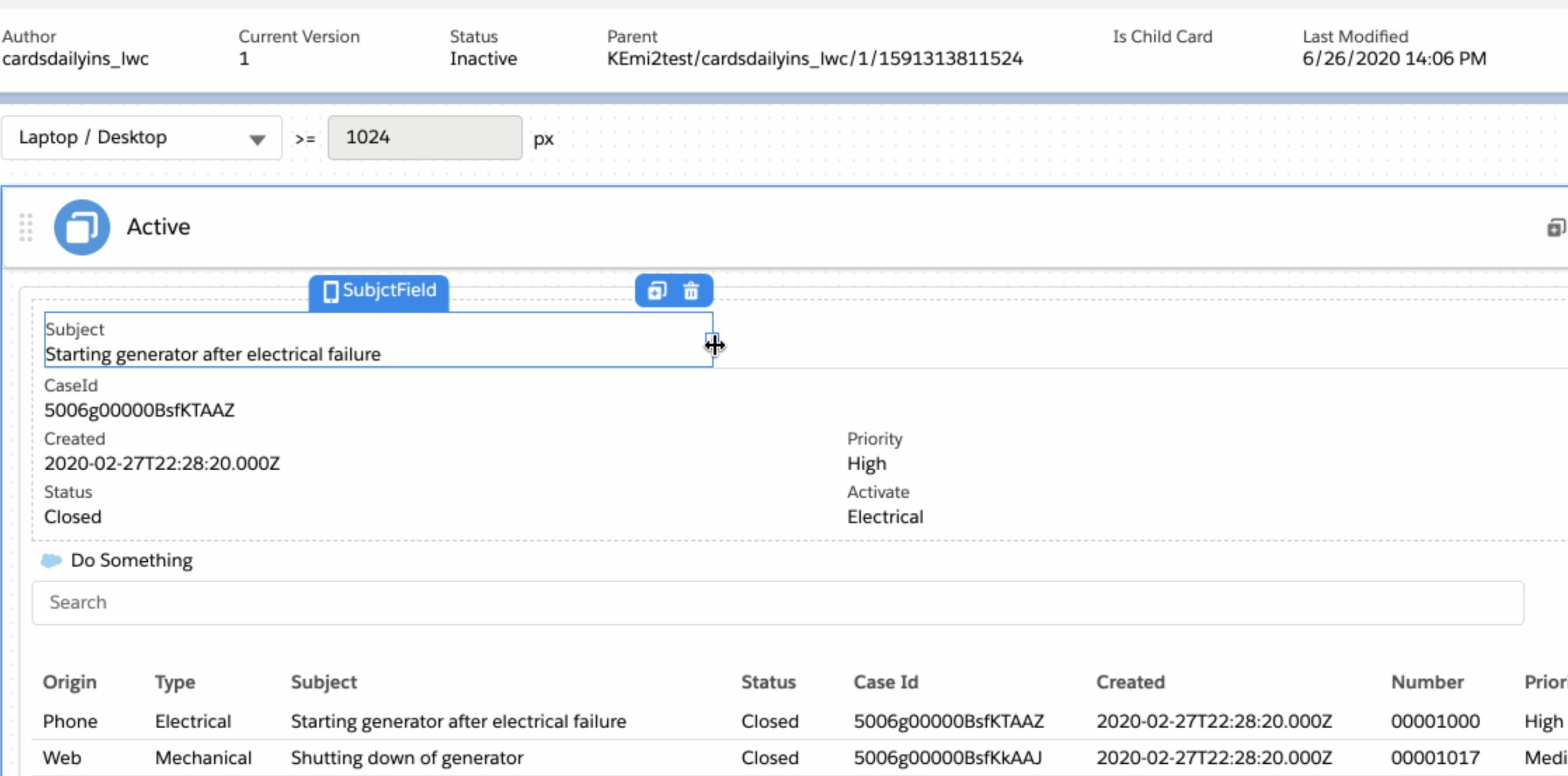 FlexCards adjust width